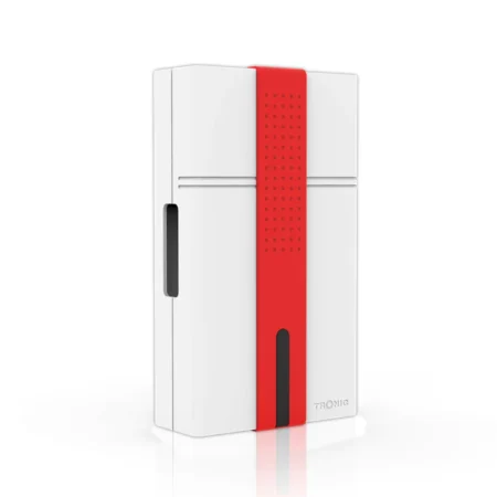 White & Red Door Bell