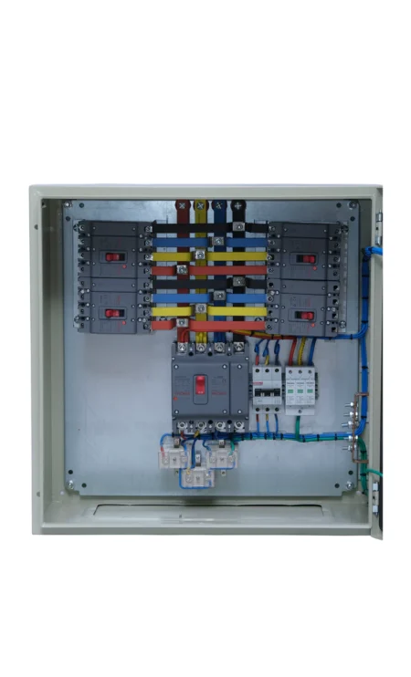 250A 4 Ways Three Phase Distribution Board With 3 Pole MCCB