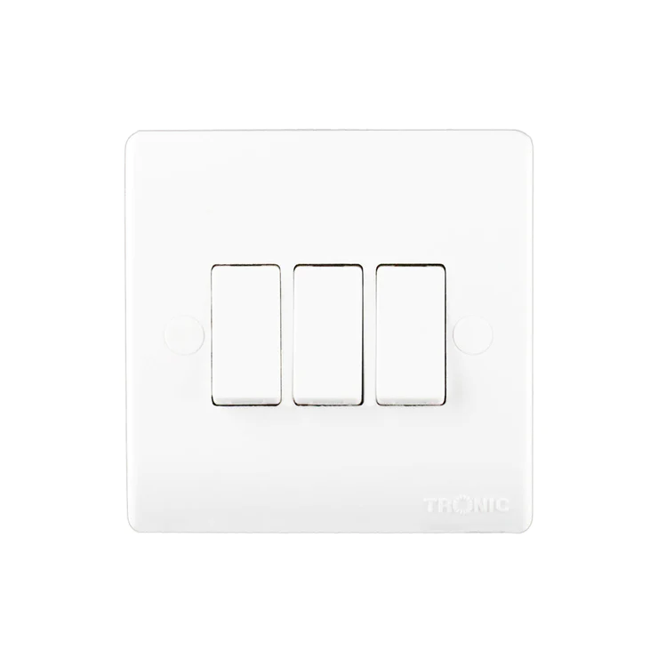 3 Gang 1 Way Switch Standard