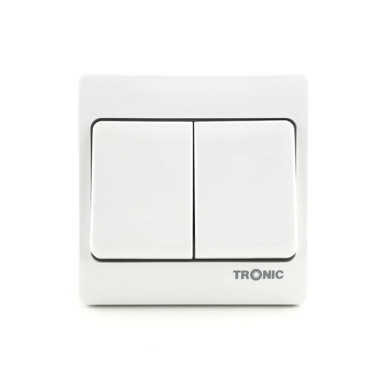 Big Button 2 Gang 2 Way Switch