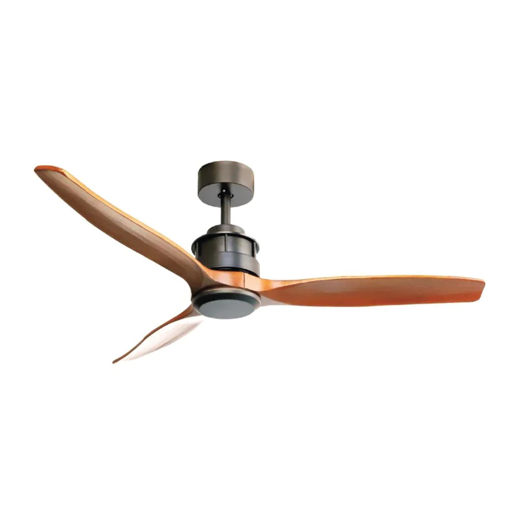 Ceiling Fan Wood Blade 56 Inch With Remote