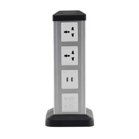 Pole Socket 2G Universal + 2 USB + 2 RJ45 Data