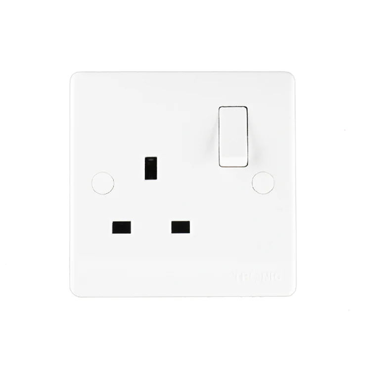 Single Switch Socket 13Amps