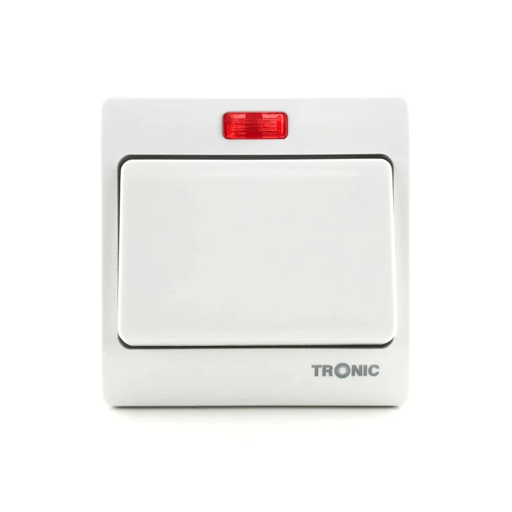 Tronic DP Switch Big Button With Neon 20A